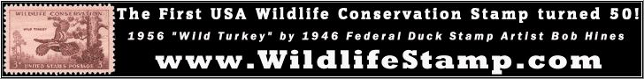 The 50th Anniversary of US Wildlife Conservation stamps!